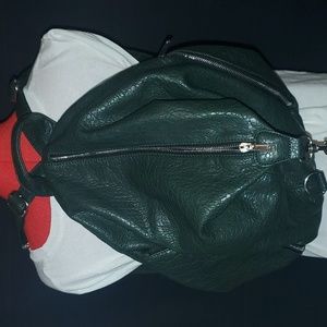 Faux Leather Backpack